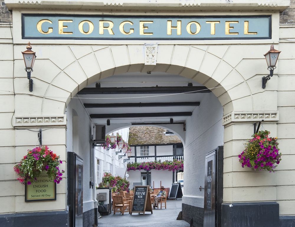 George Hotel By Greene King Inns Χάντινγκτον Εξωτερικό φωτογραφία
